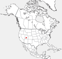 Utah-Grasland-Hundeverteilungsdiagramm